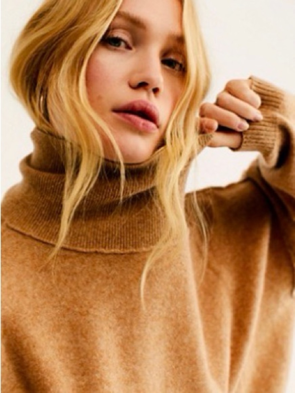 Free People So Low So High Cashmere Sweater